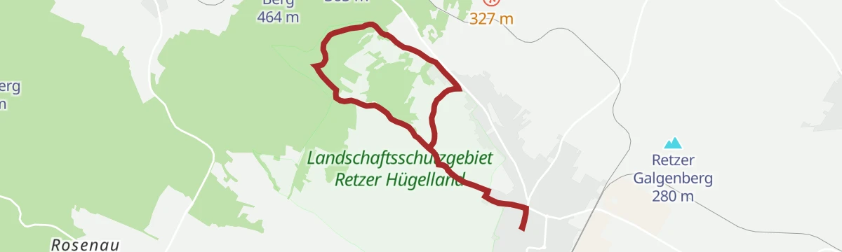 Route map: Haidgrabenweg